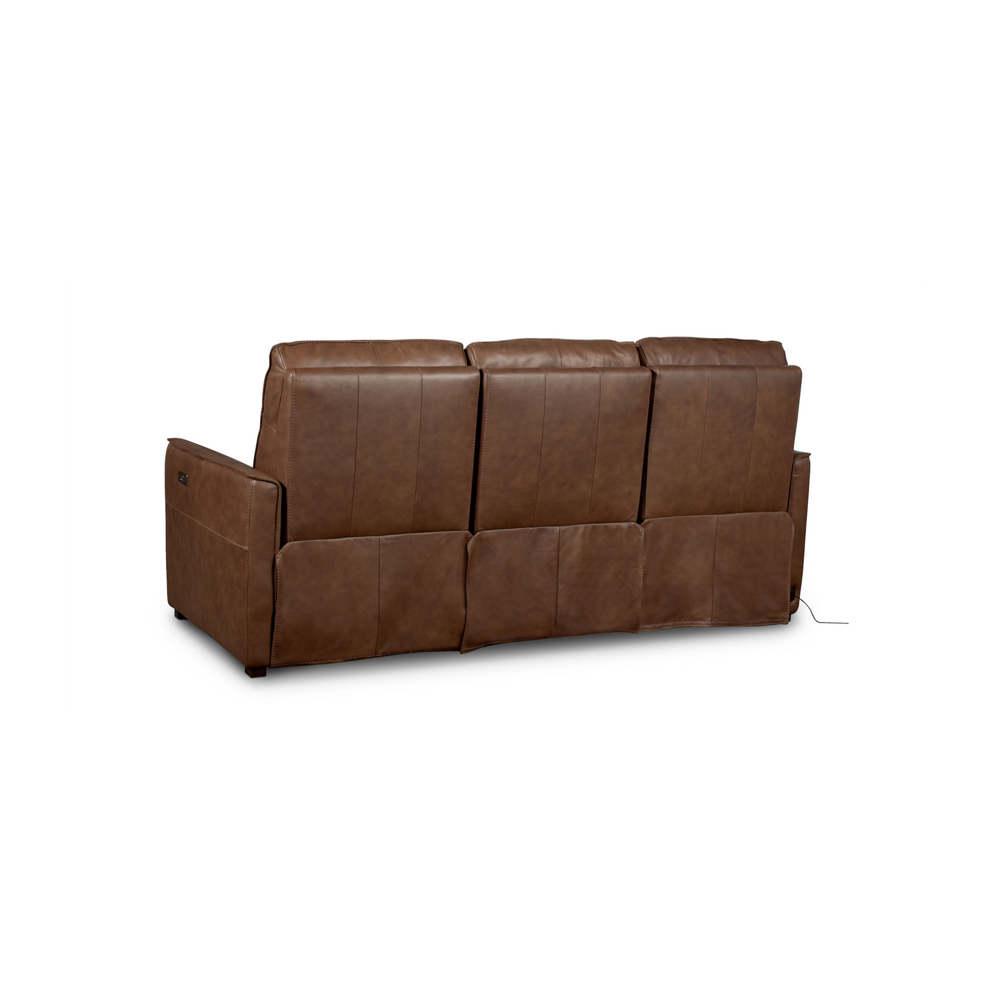 Everett Leather Reclining Sofa - Cork Leather - Chapin Furniture