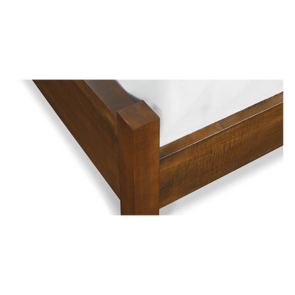 Benchmade Heritage Live Edge Panel Bed - Custom - Chapin Furniture