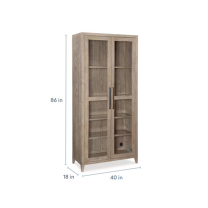 Foster Display Cabinet - Natural - Chapin Furniture
