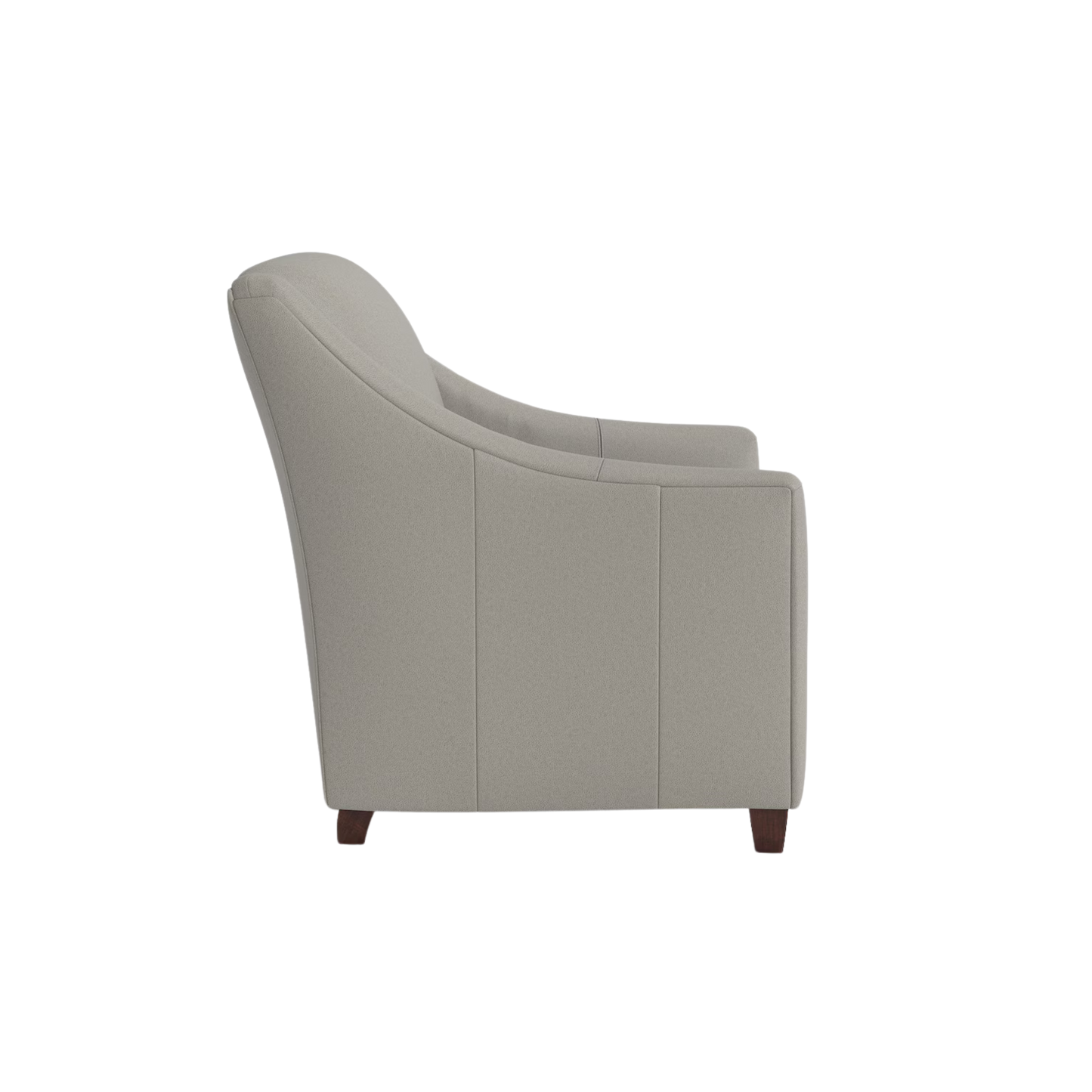 Corinna Leather Accent Chair - Custom - Chapin Furniture