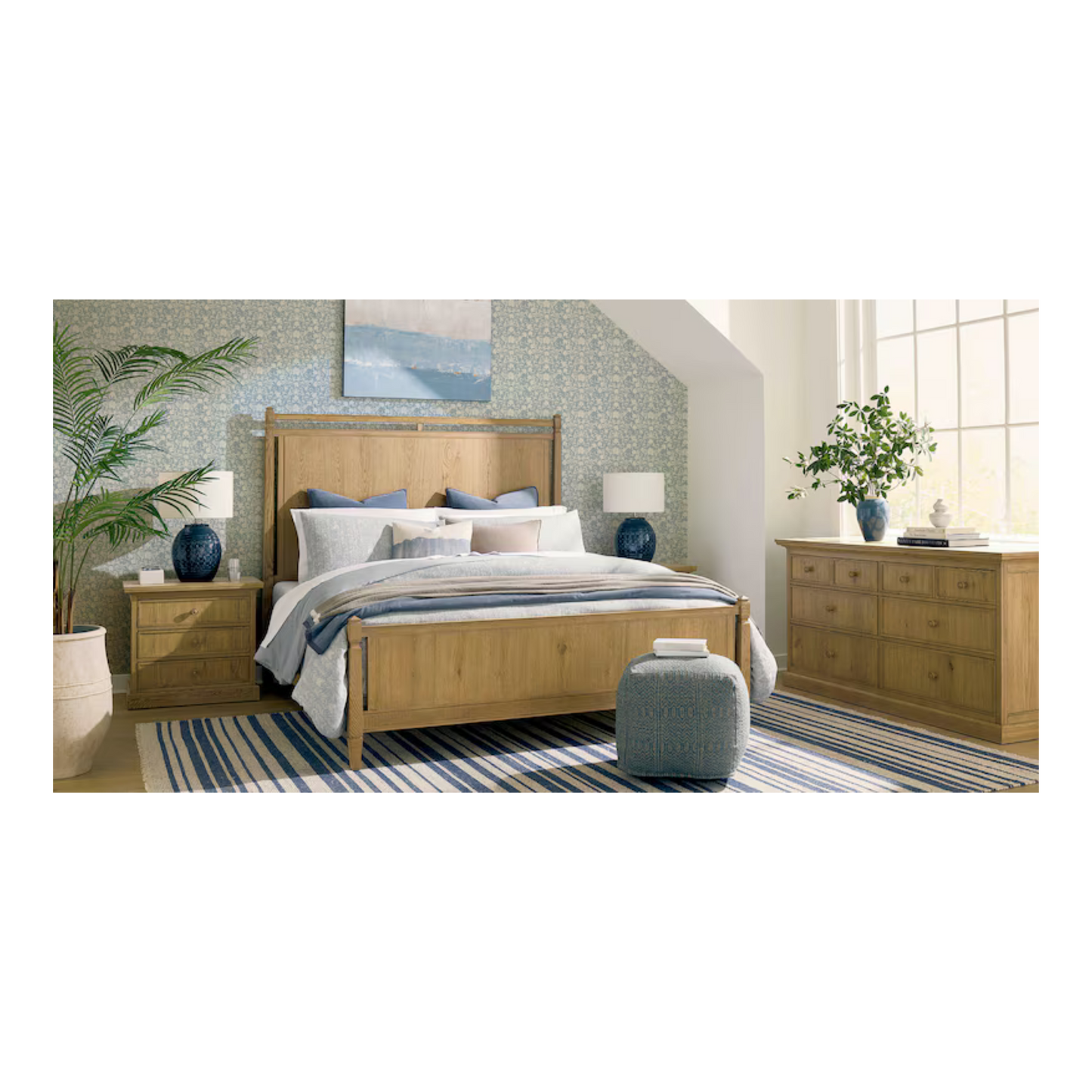 Surry Nightstand - Flaxen Oak - Chapin Furniture