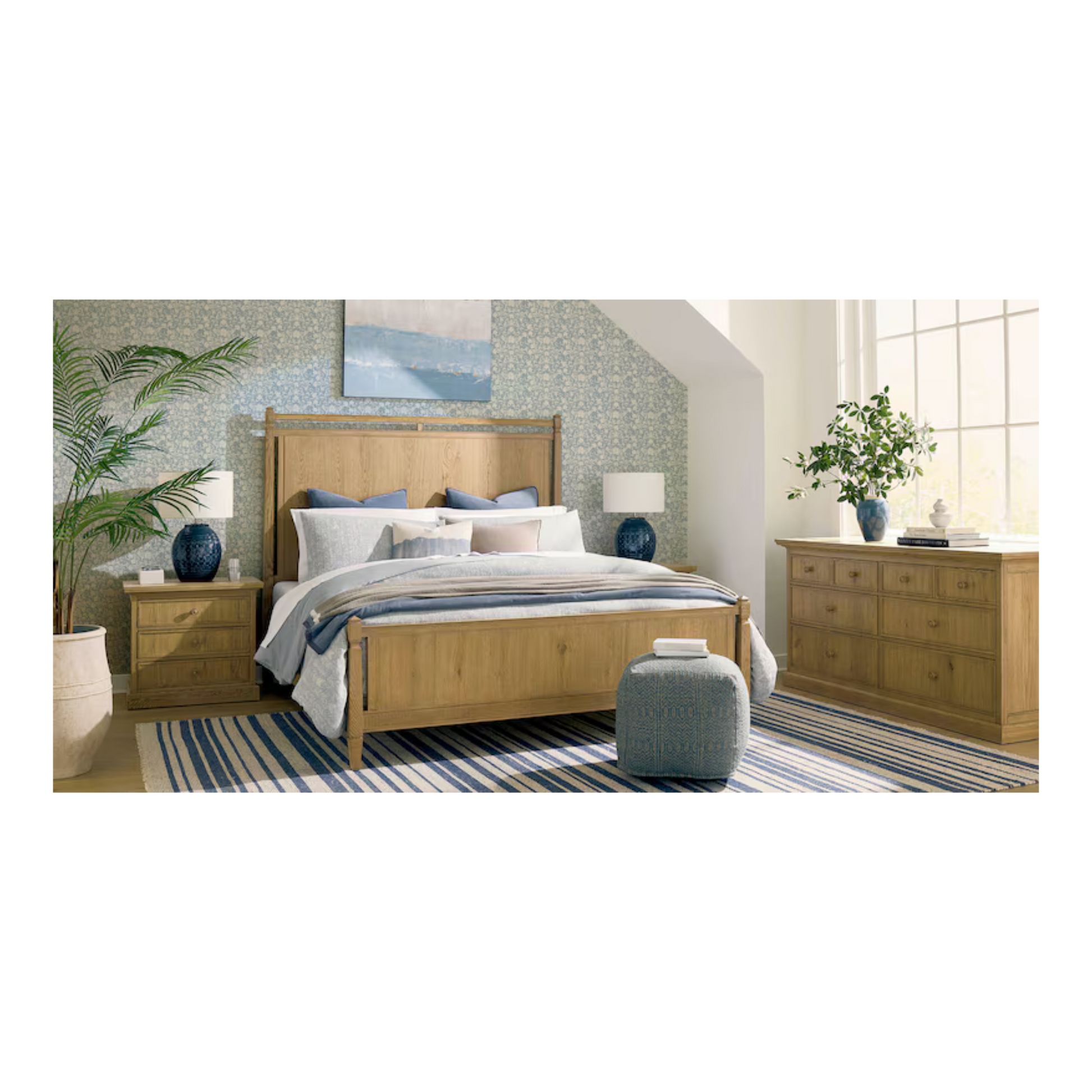 Surry Nightstand - Flaxen Oak - Chapin Furniture