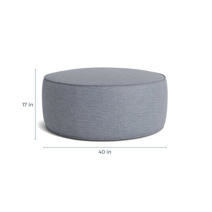 Rhonda Round Ottoman - Custom - Chapin Furniture