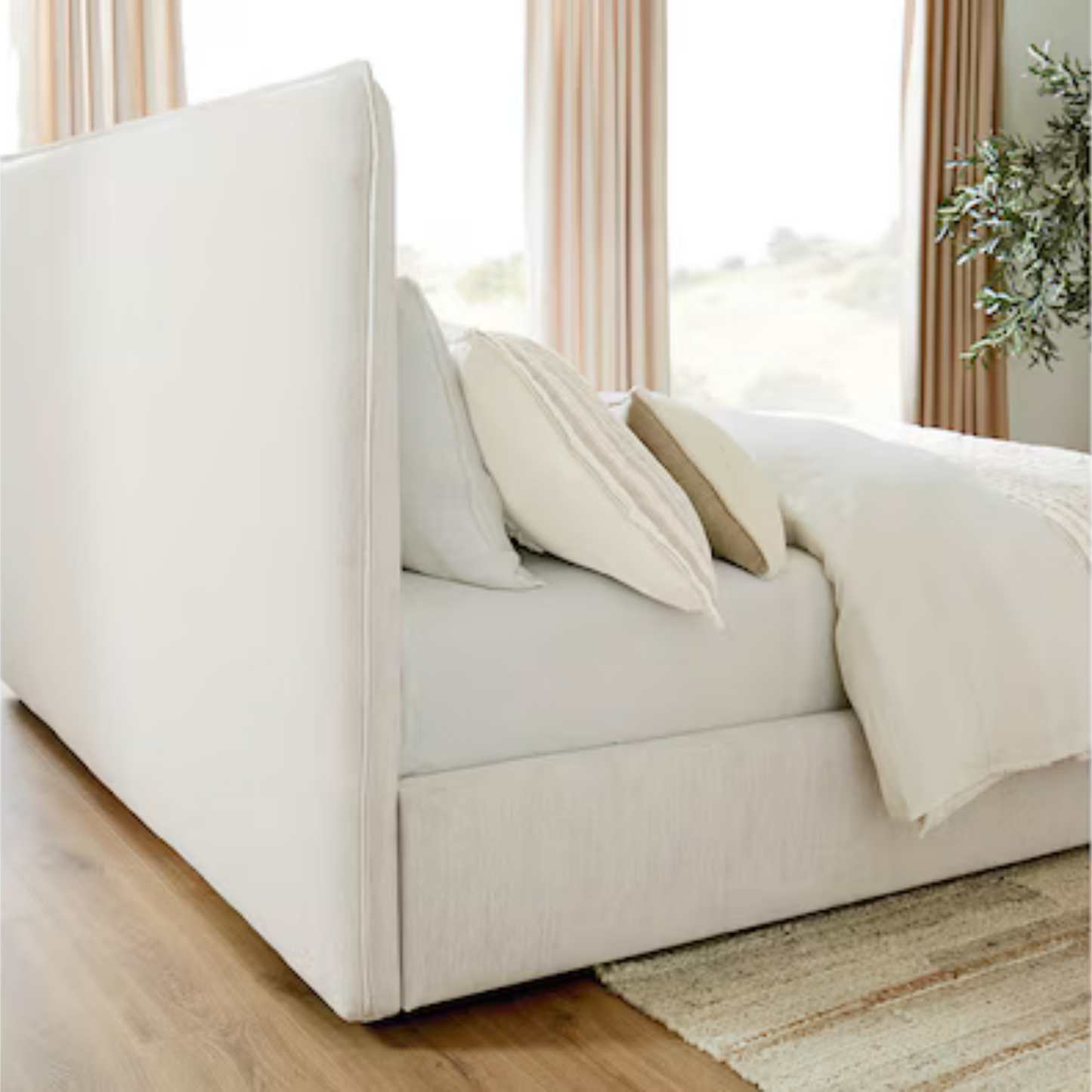 Madison Upholstered Platform Bed 54" - Custom - Chapin Furniture