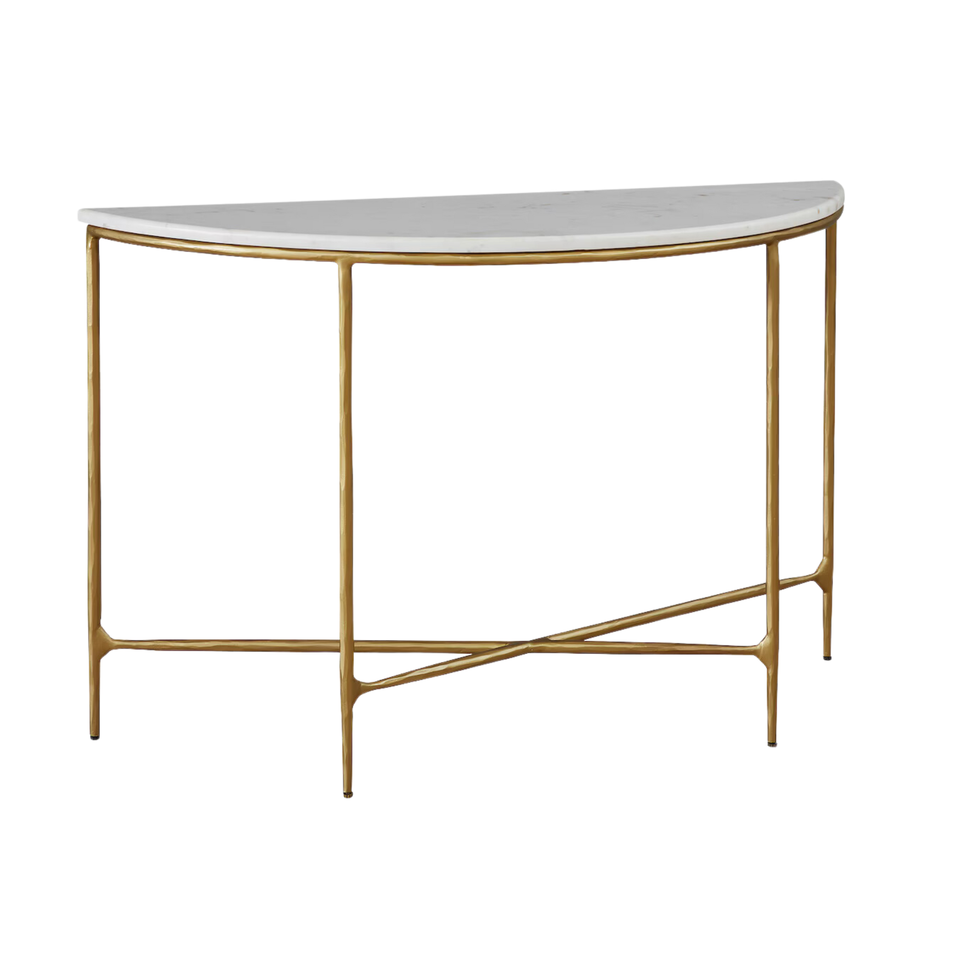 Keswick Demilune Console Table - Bronze - Chapin Furniture