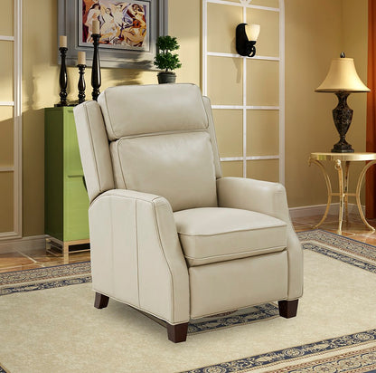Nixon Recliner-Barone-Parchment - Chapin Furniture