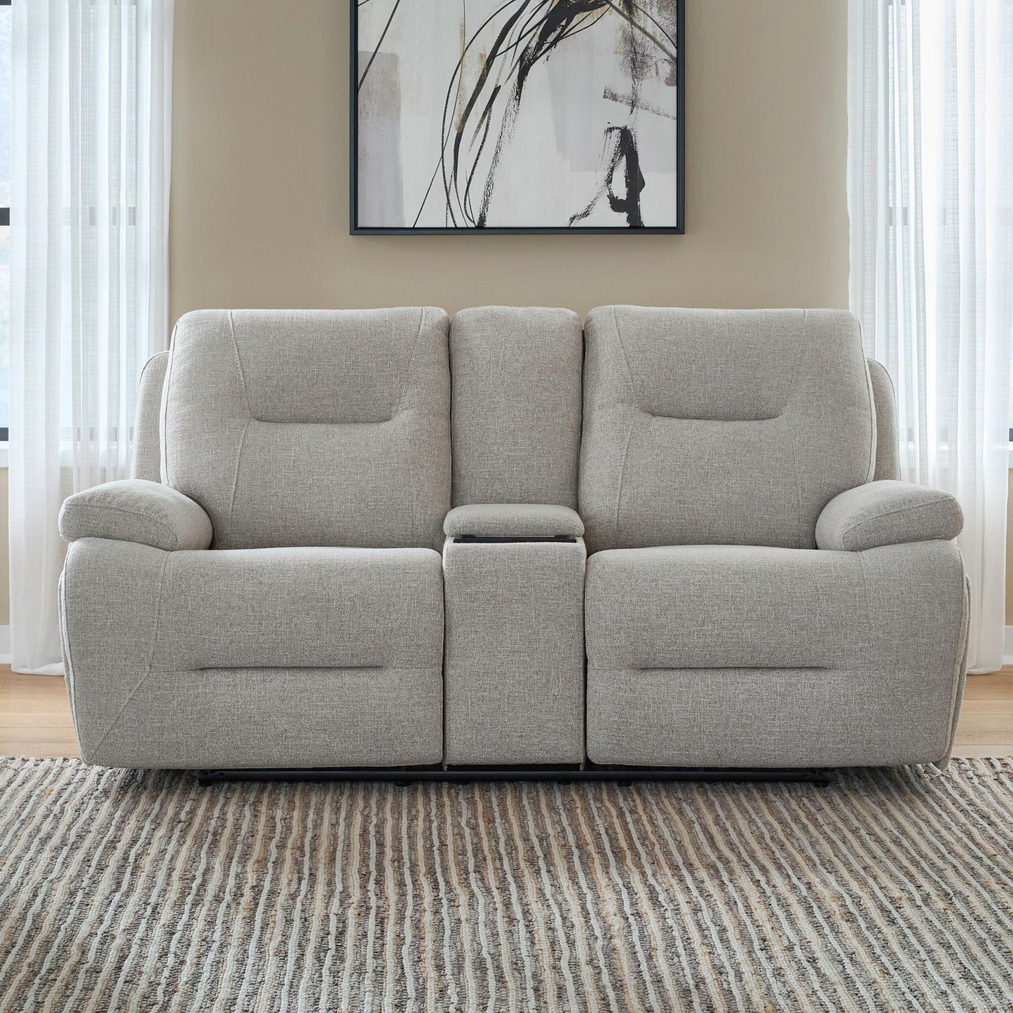Cameron Motion Consoled Loveseat - Chapin Furniture