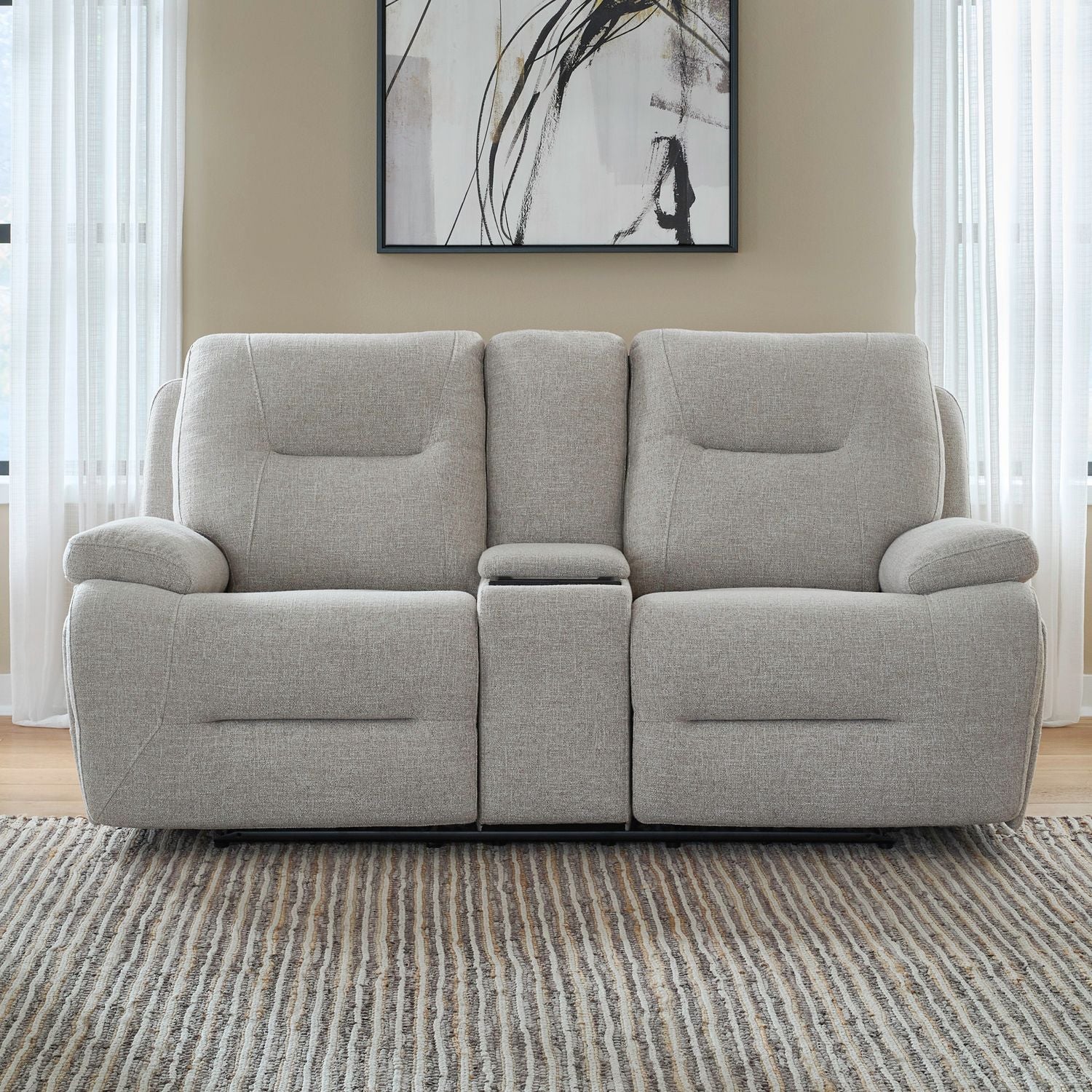 Cameron Motion Consoled Loveseat - Chapin Furniture