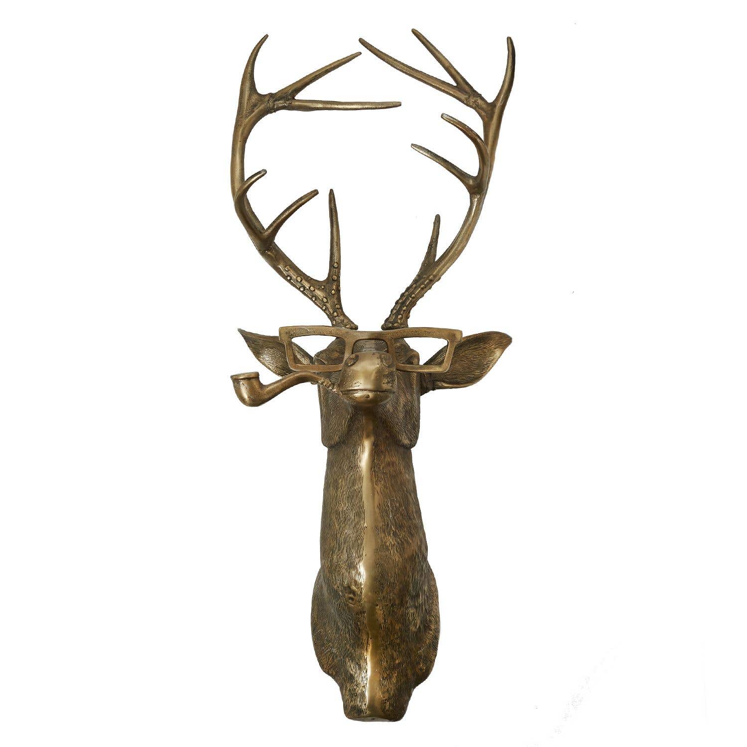 Brass Deer Hook (2 styles) – Manor on George