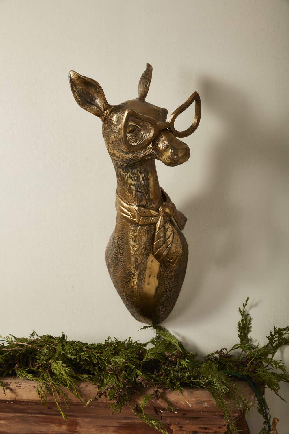 E + E Wall Mount | Margie the Doe in Antique Gold - Chapin Furniture