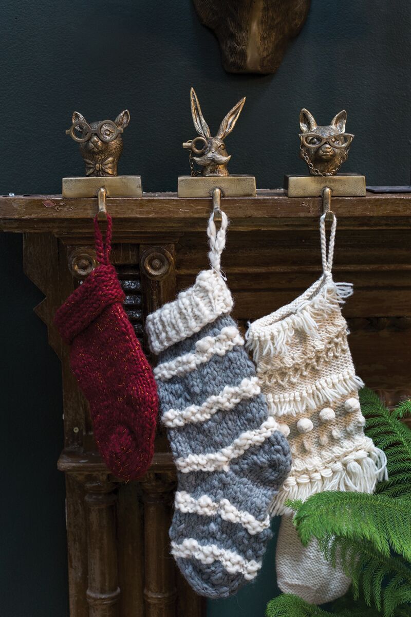 E + E Eric the Hare Stocking Holder - Chapin Furniture