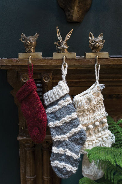 E + E Eric the Hare Stocking Holder - Chapin Furniture