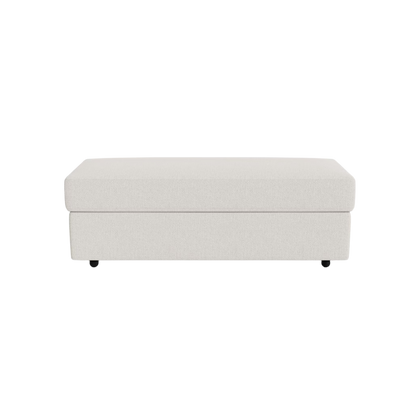 Ellery Storage Ottoman - Custom - Chapin Furniture