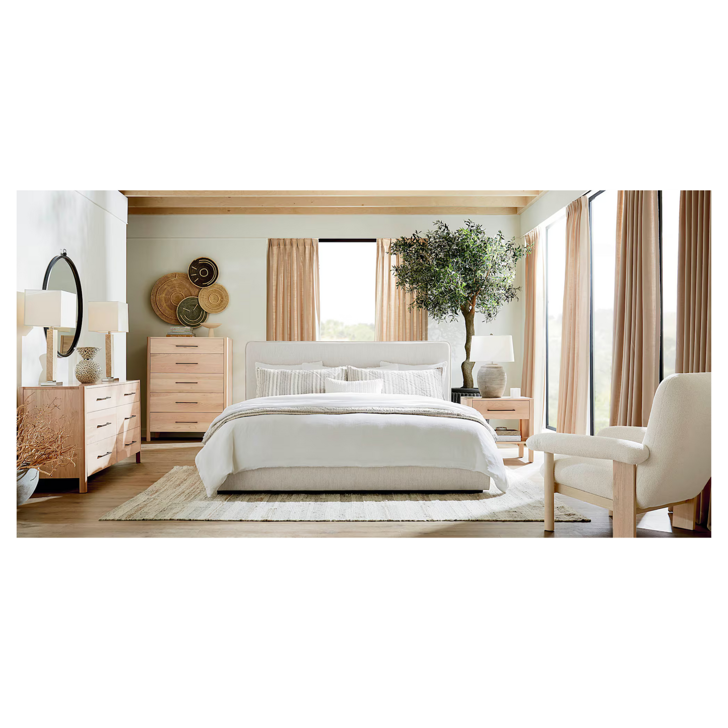 Madison Upholstered Bed 48" - Custom - Chapin Furniture