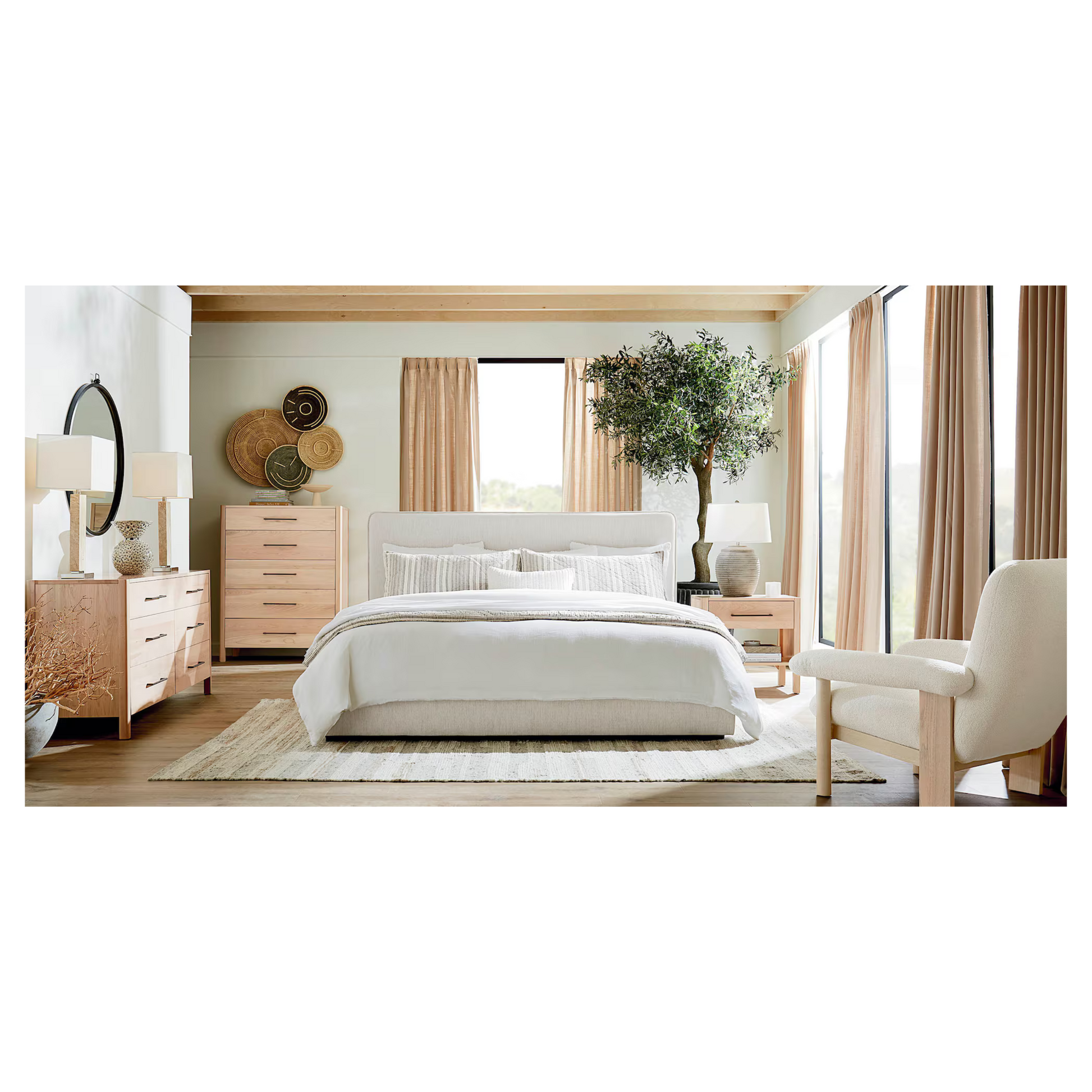 Madison Upholstered Bed 48" - Custom - Chapin Furniture