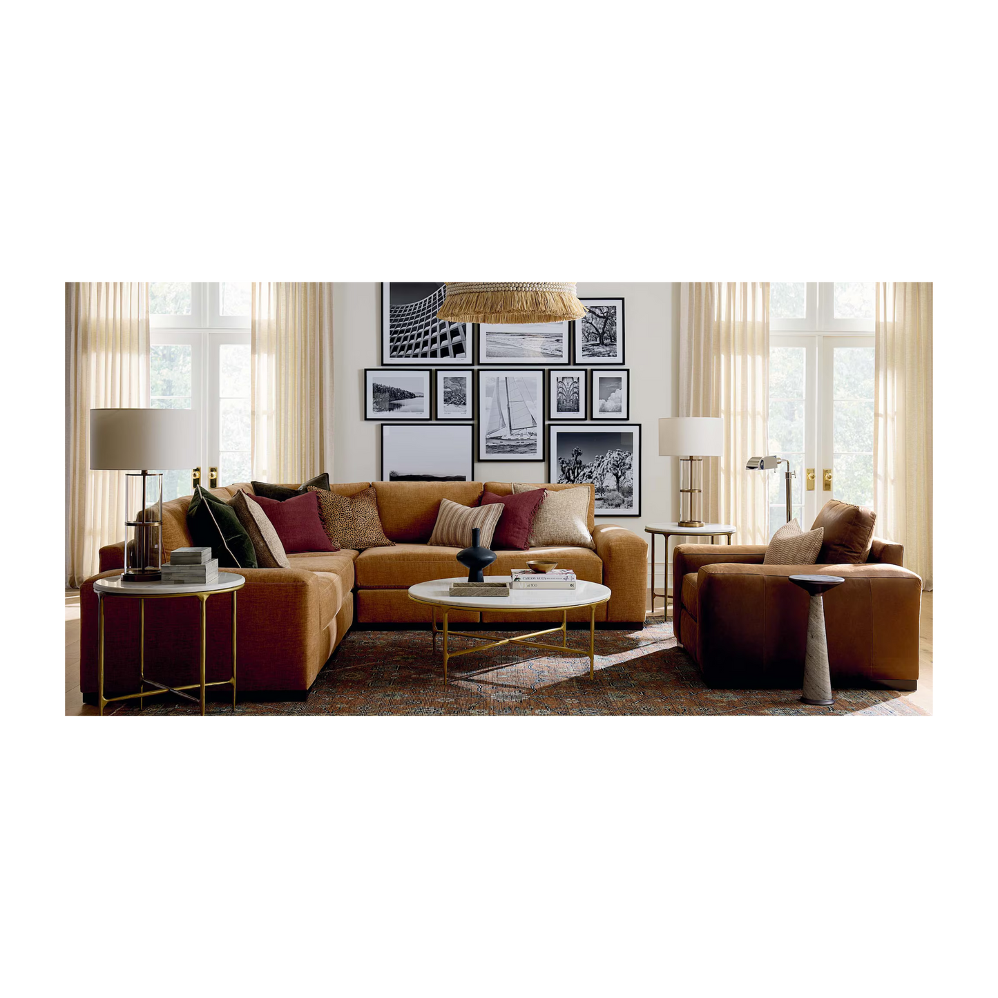 Southpark Leather Chair - Custom - Chapin Furniture