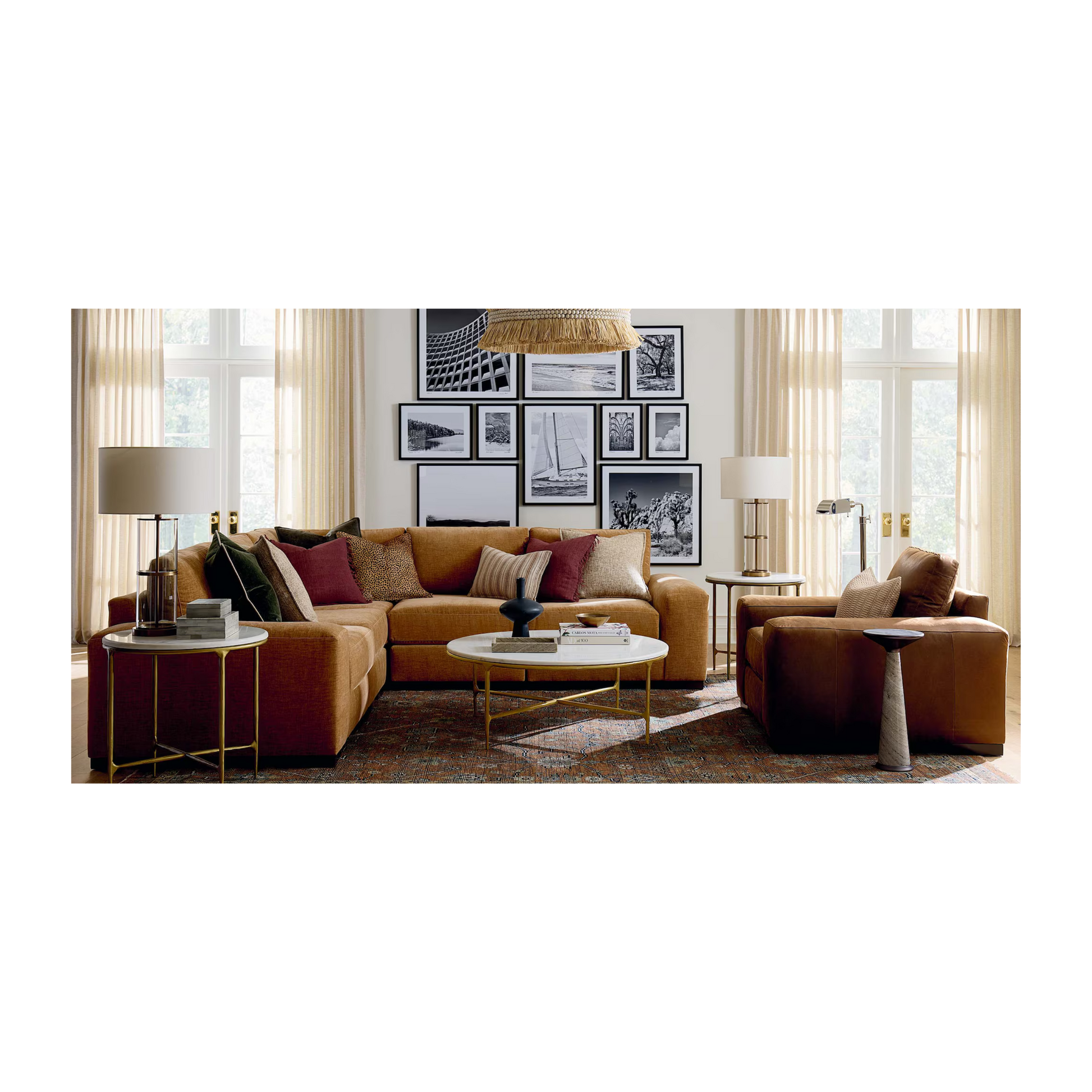 Southpark Leather Chair - Custom - Chapin Furniture