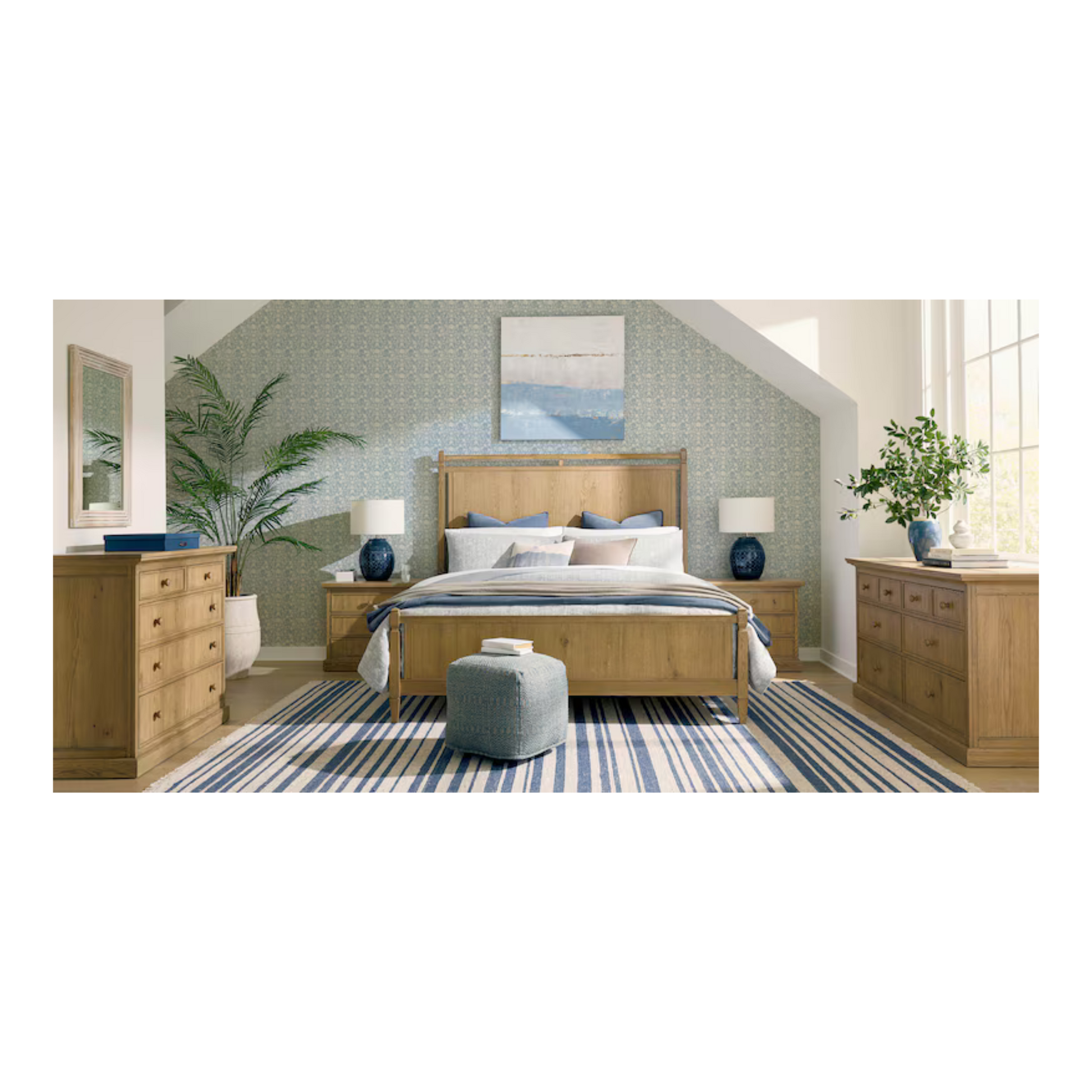 Surry Nightstand - Flaxen Oak - Chapin Furniture