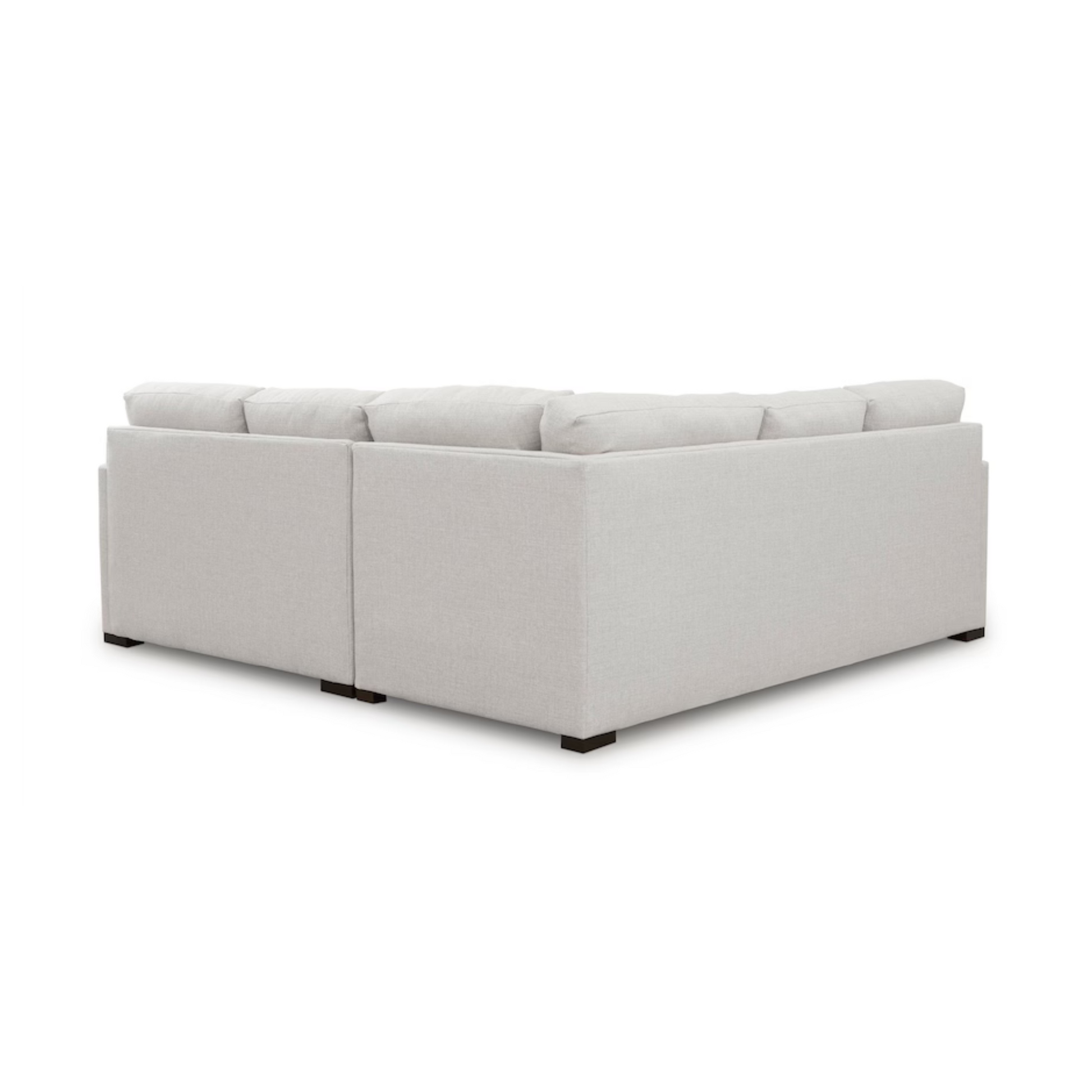 Anson Track Arm L-Shaped Sectional - Laredo Chrome - Chapin Furniture