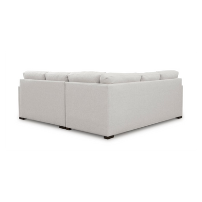 Anson Track Arm L-Shaped Sectional - Laredo Chrome - Chapin Furniture