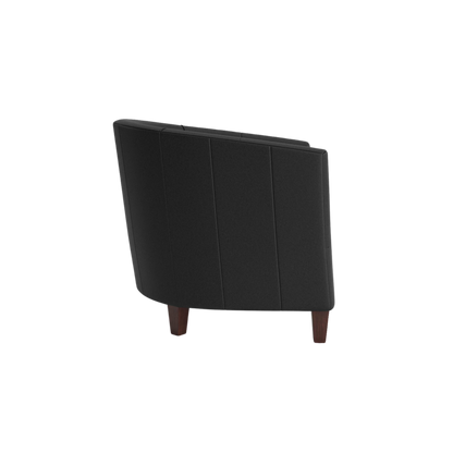 Maxwell Leather Accent Chair - Custom - Chapin Furniture