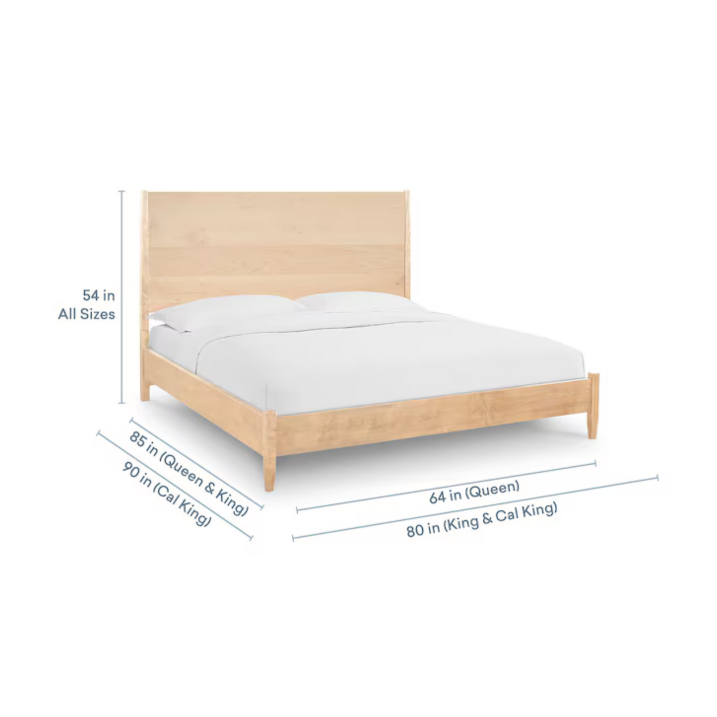 Benchmade Parkway Cal King Panel Bed - Lucent - Chapin Furniture
