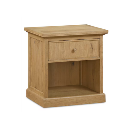 Surry Bedside Table - Flaxen Oak - Chapin Furniture