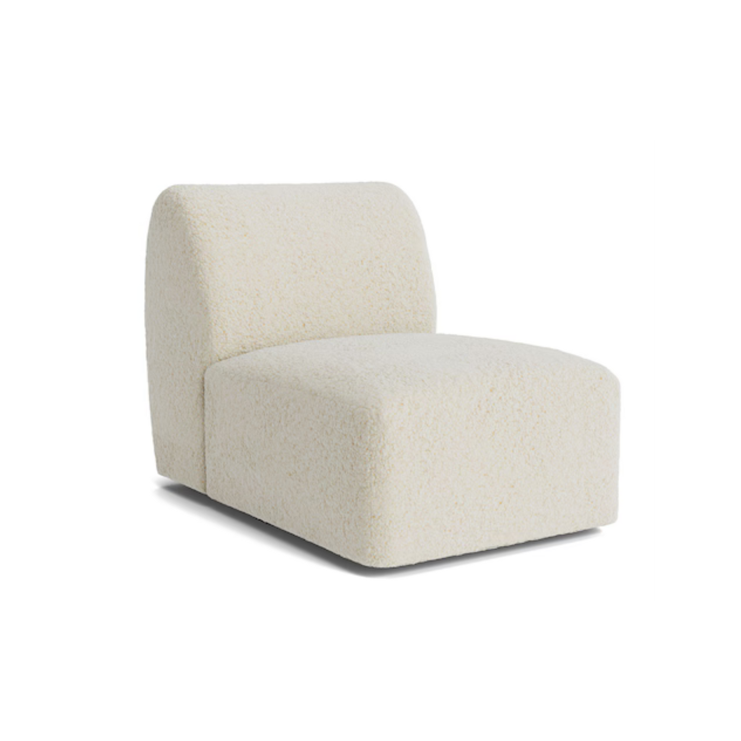 Clyde Armless Swivel Chair - Custom - Chapin Furniture