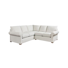 Hanover Roll Arm L-Shaped Sectional - Bellaire Cloud - Chapin Furniture