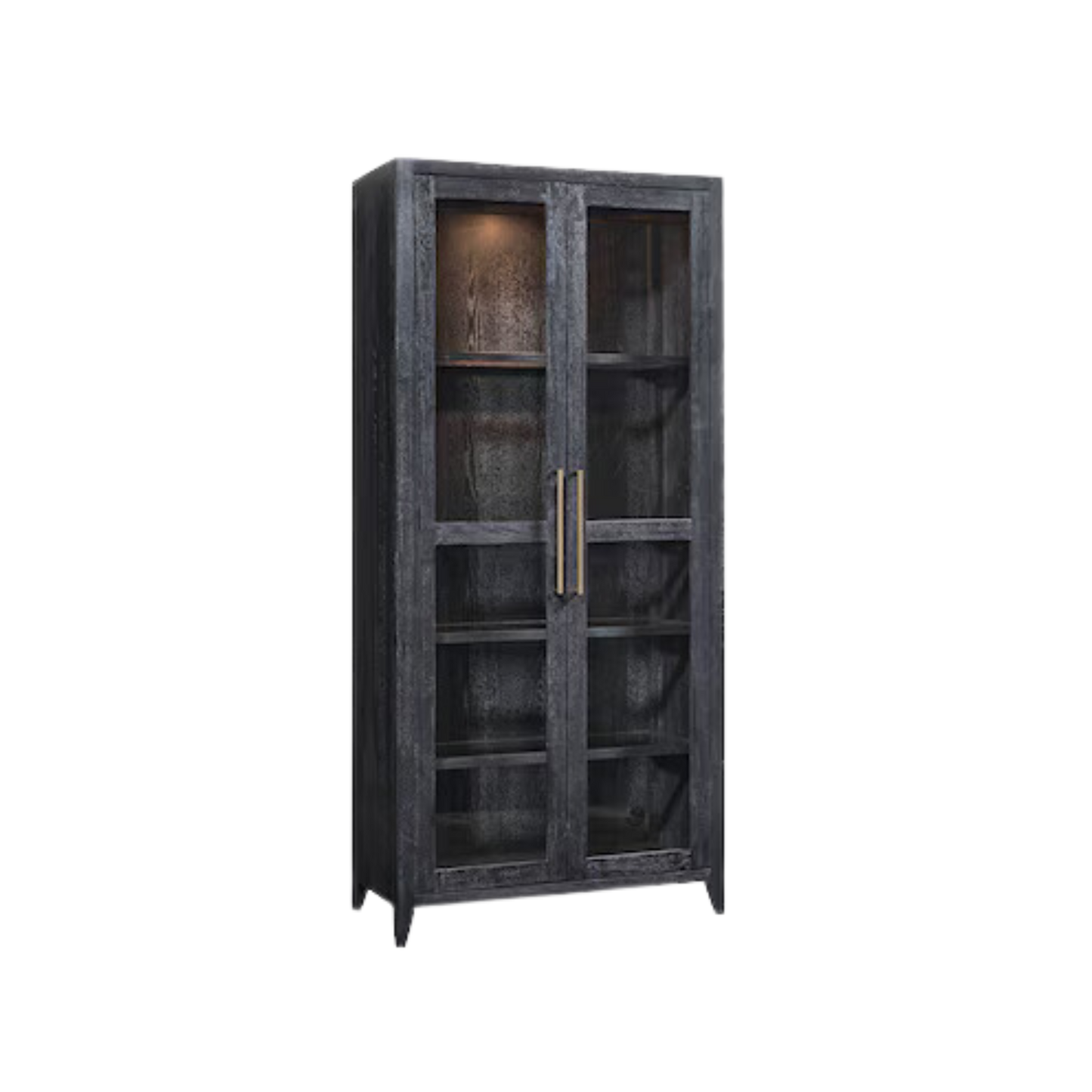 Foster Display Cabinet - Black - Chapin Furniture