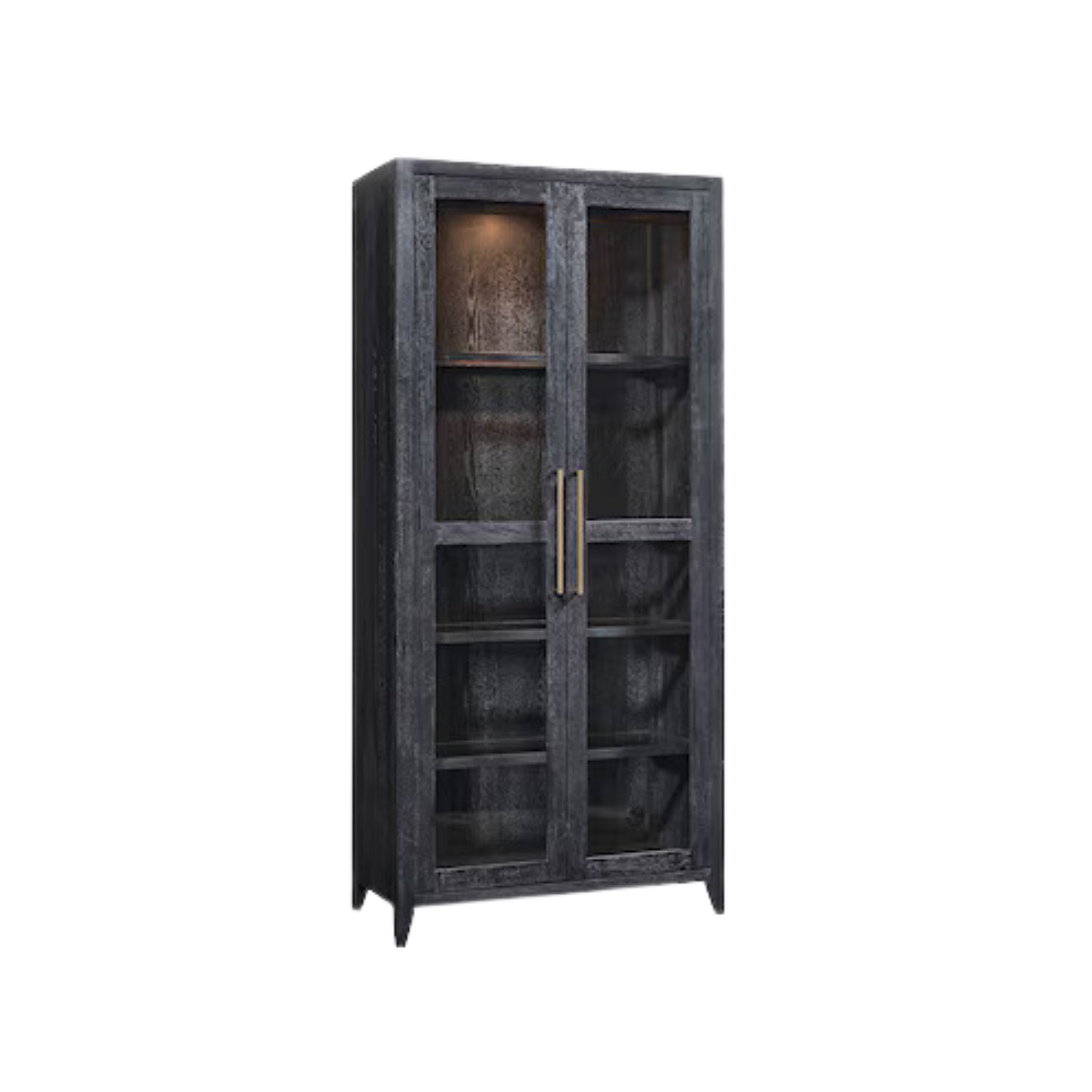 Foster Display Cabinet - Black - Chapin Furniture