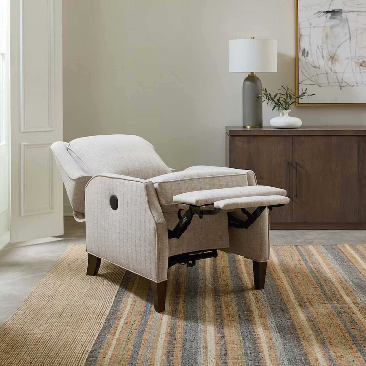 Kent Slope Arm Power Recliner - Custom - Chapin Furniture