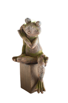 Large Faux Concrete Frog - Chapin Furniture