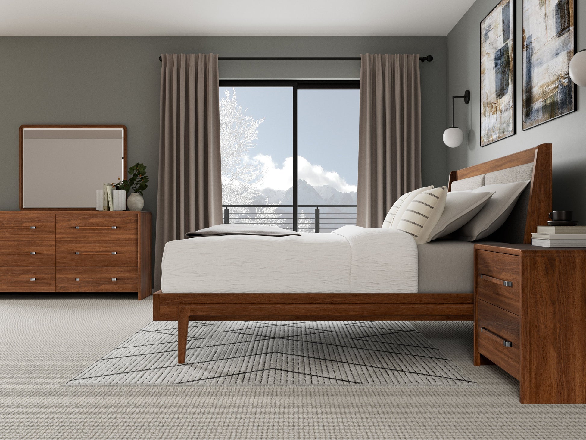 Elsie Platform Bed- Queen - Chapin Furniture