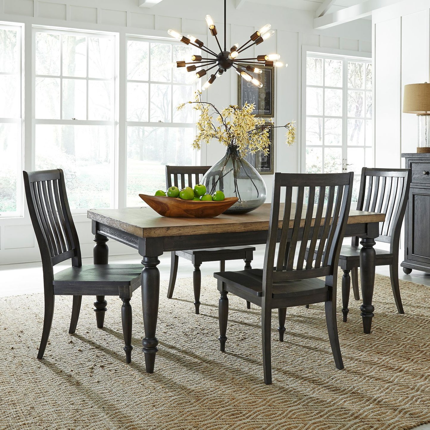 Harvest Home Rectangular Dining Table Set - Chapin Furniture