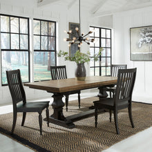 Harvest Home Rectangular Trestle Dining Table Set - Chapin Furniture