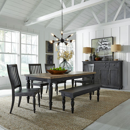 Harvest Home Rectangular Dining Table Set - Chapin Furniture