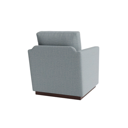 Myles Thin Track Arm Swivel Chair - Custom - Chapin Furniture