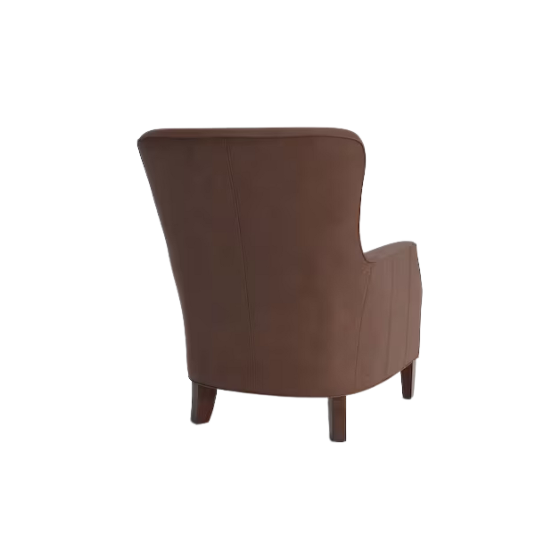 Kent Leather Slope Arm Chair - Custom - Chapin Furniture