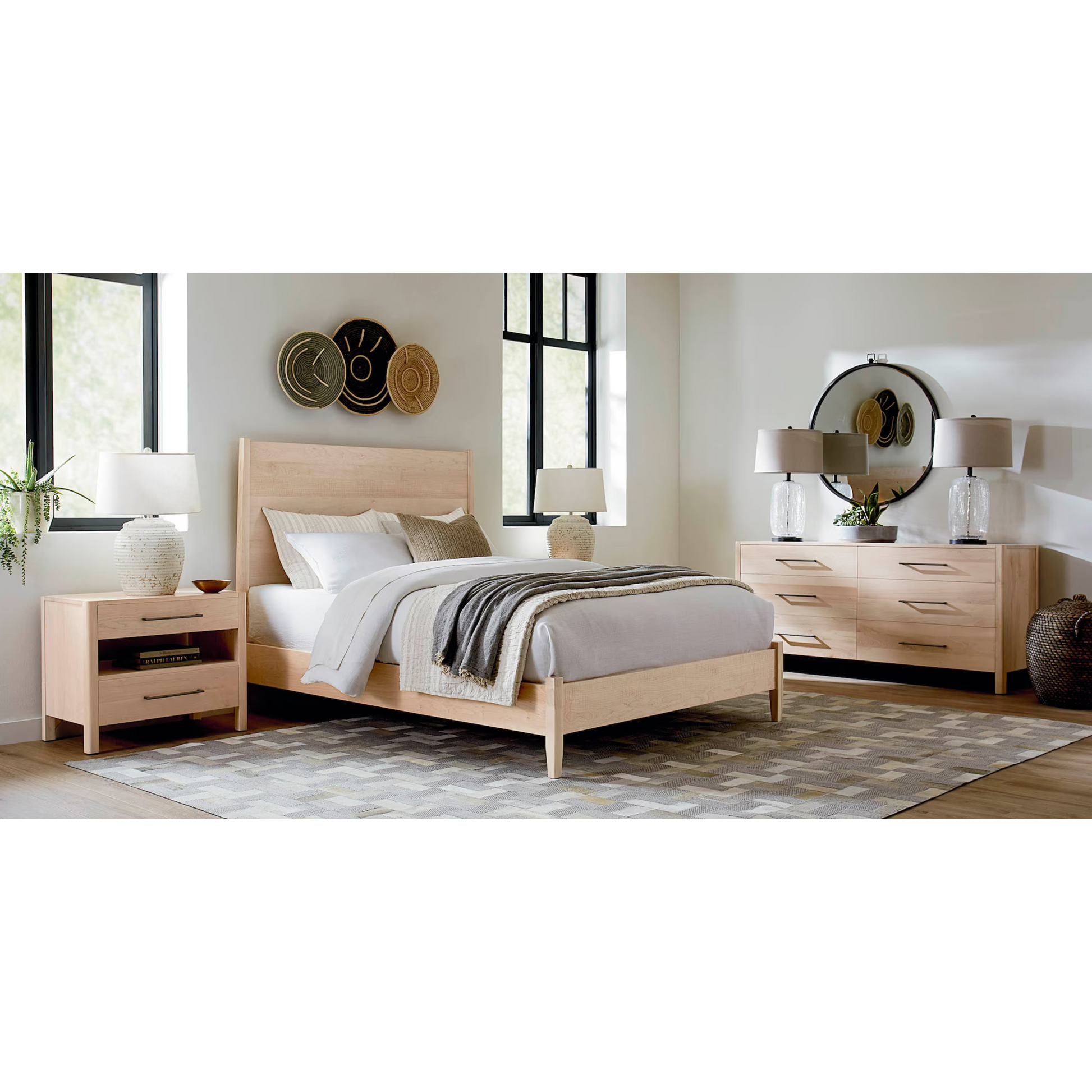 Benchmade Parkway Cal King Panel Bed - Lucent - Chapin Furniture