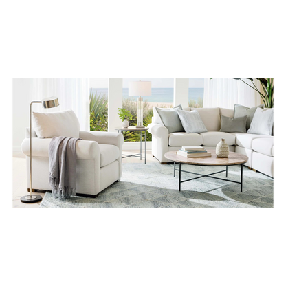 Hanover Roll Arm chair - Cloud - Chapin Furniture