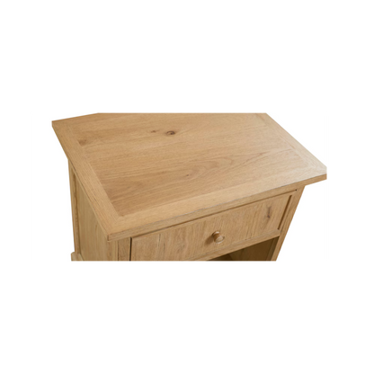 Surry Bedside Table - Flaxen Oak - Chapin Furniture