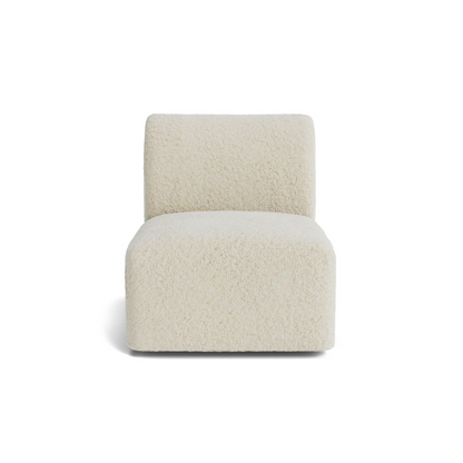 Clyde Armless Swivel Chair - Custom - Chapin Furniture