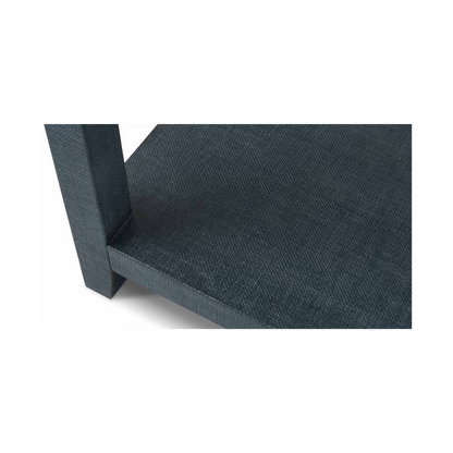 Ventura Raffia Square End Table - Pacific Blue - Chapin Furniture