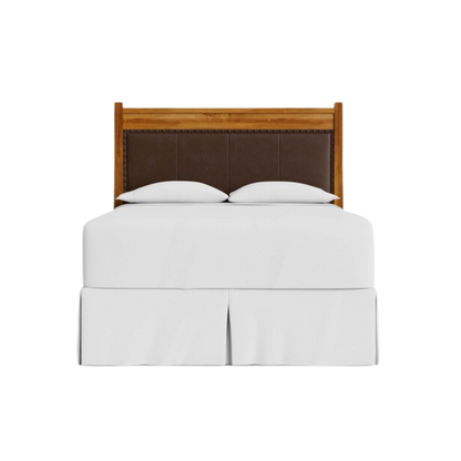 Benchmade Heritage Leather Upholstered Headboard - Custom - Chapin Furniture