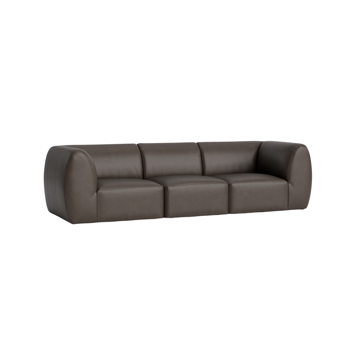 Clyde Leather Modular Sofa - Custom - Chapin Furniture