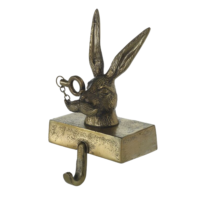 E + E Eric the Hare Stocking Holder - Chapin Furniture
