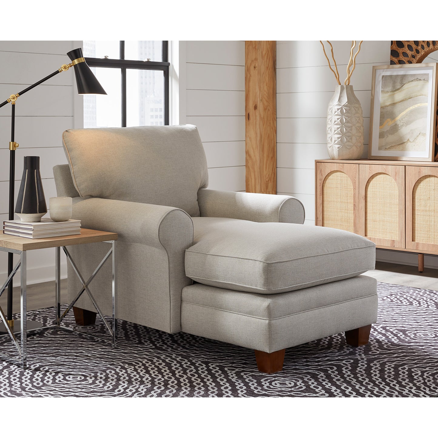 Reyona Chaise Lounge Chair- Custom - Chapin Furniture