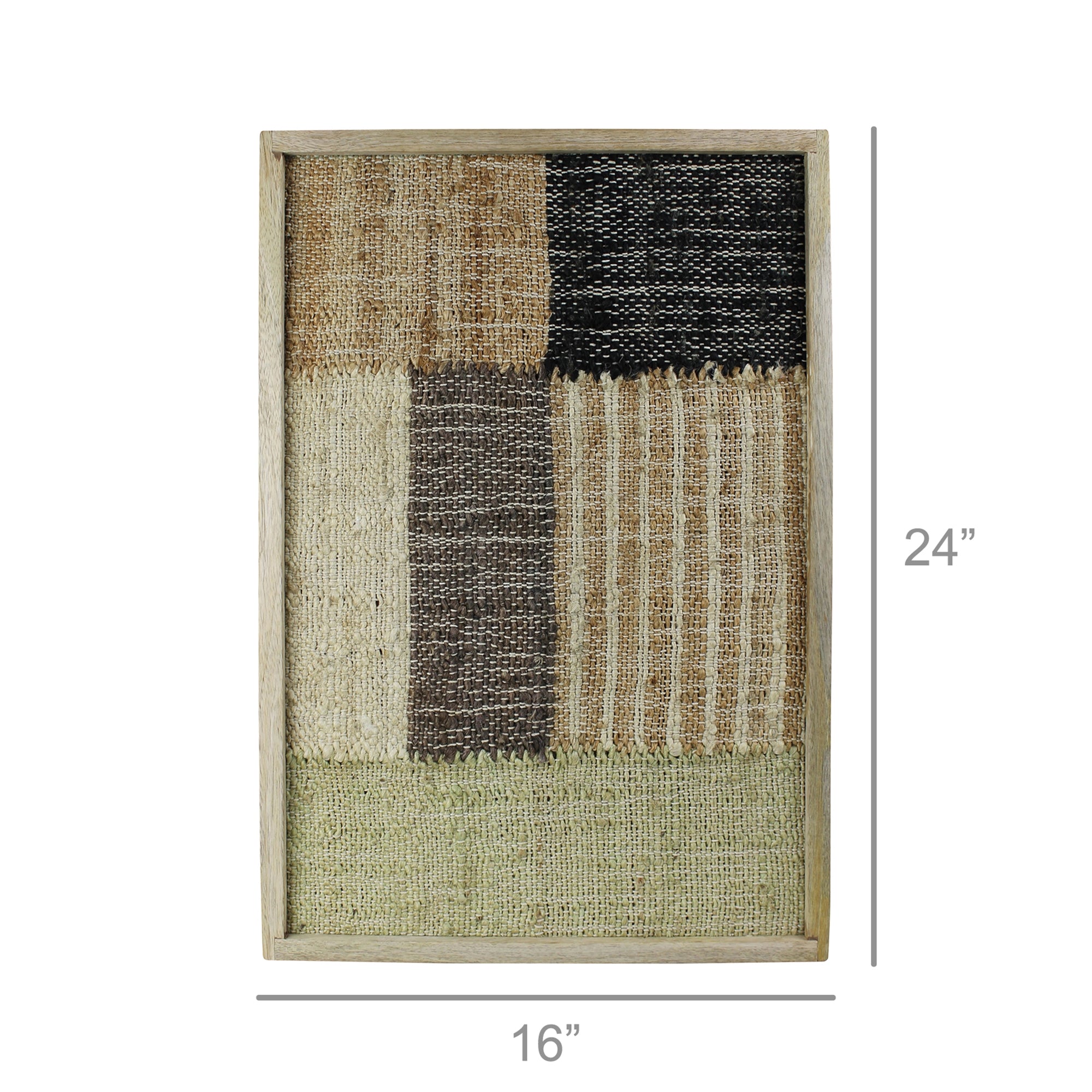 Mana Woven Wall Art - Color Blocks - Thumbnail 3