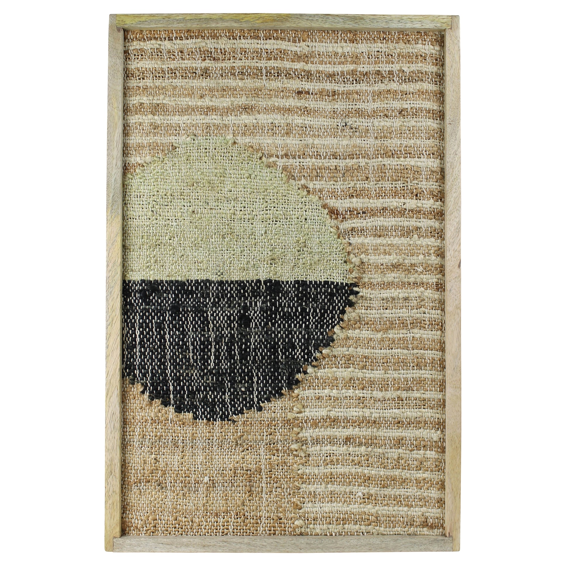 Mana Woven Wall Art - Off-center Circle - Chapin Furniture